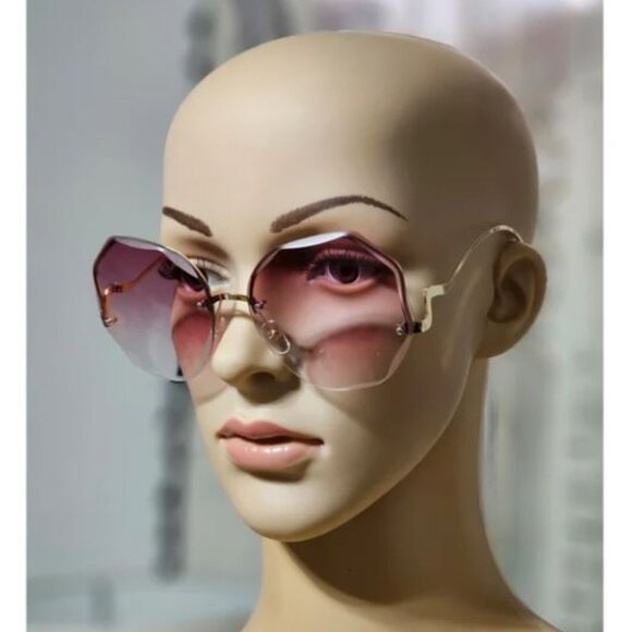 Gradient Purple Gold Tone Fashion Hardware - Picture 2 of 2